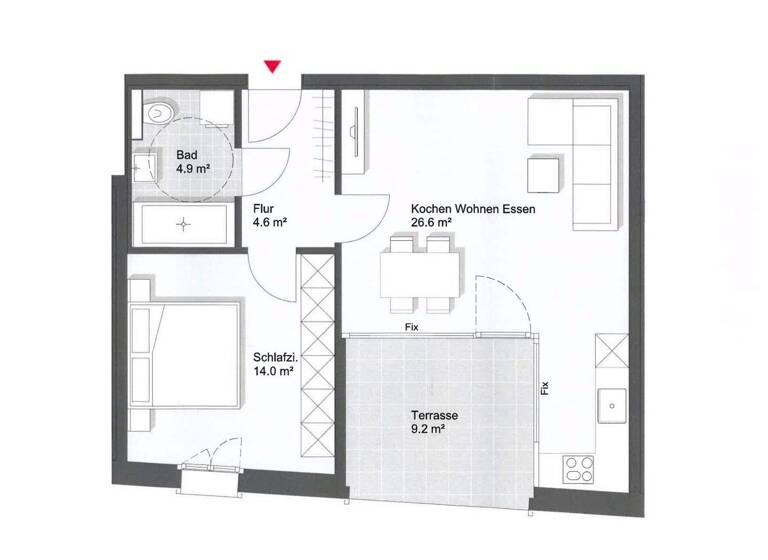 Wohnung zum Kauf 349.000 € 2 Zimmer 51 m² Hörbranzerstraße 1b, Top 12 Lochau 6911
