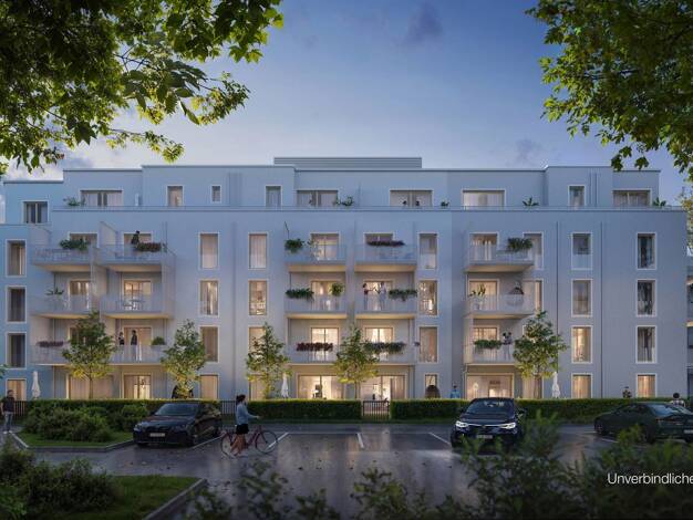 Wohnung zum Kauf - Neubau provisionsfrei 372.900 € 2 Zimmer 51 m² 1. Geschoss Neusser Str. 367 Nippes Nippes 50733