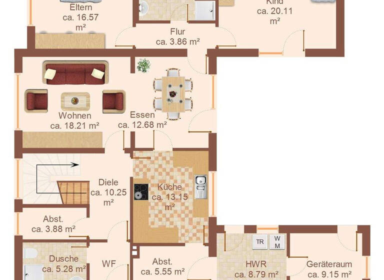 Haus zum Kauf 250.000 € 7 Zimmer 156 m² 693 m² Grundstück Kluse 26892