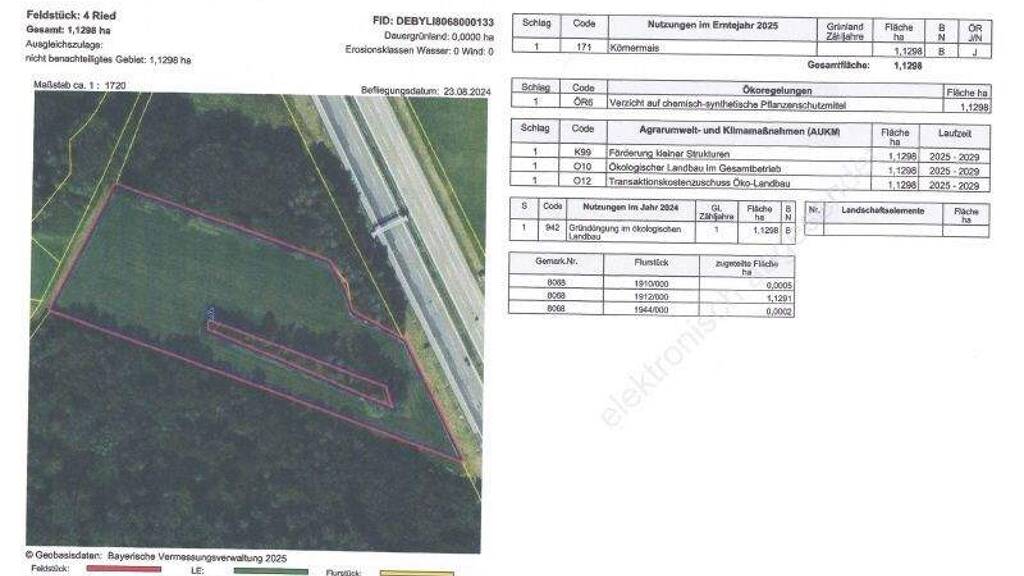 Land-/Forstwirtschaft zum Kauf Baar BAAR bis EBENHAUSEN 85107