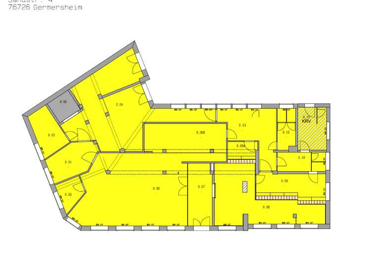 Laden zur Miete 2.590 € 400 m²<br/>Verkaufsfläche Sandstraße 4 Germersheim Germersheim 76726