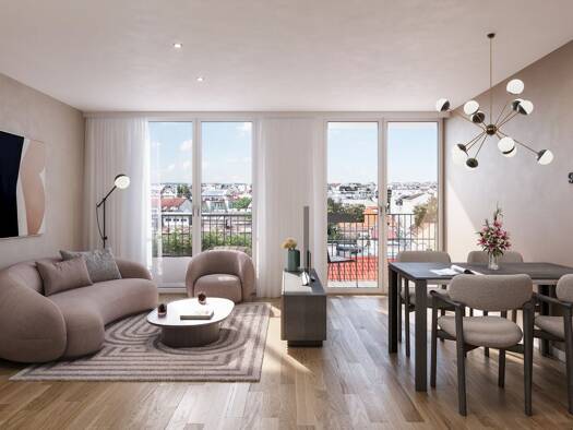 Wohnung zum Kauf - Erstbezug 550.800 € 3 Zimmer 70,9 m² 2. Geschoss Sechshauser Straße Rudolfsheim-Fünfhaus 1150
