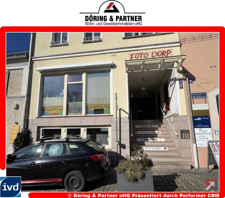 Laden zur Miete 210 € 1 Zimmer 19 m² Verkaufsfläche Innenstadt Gera 07545