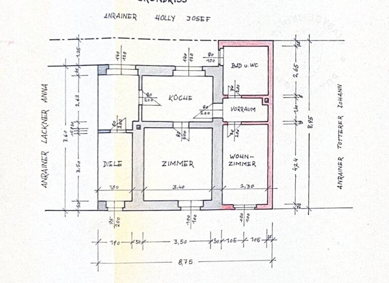 Einfamilienhaus zum Kauf 59.999 € 94 m² Grundstück Poysdorf 2170
