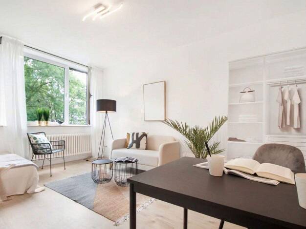 Wohnung zum Kauf provisionsfrei 212.628 € 2 Zimmer 45,2 m² 3. Geschoss Hildener Str. 101 Benrath Düsseldorf 40597