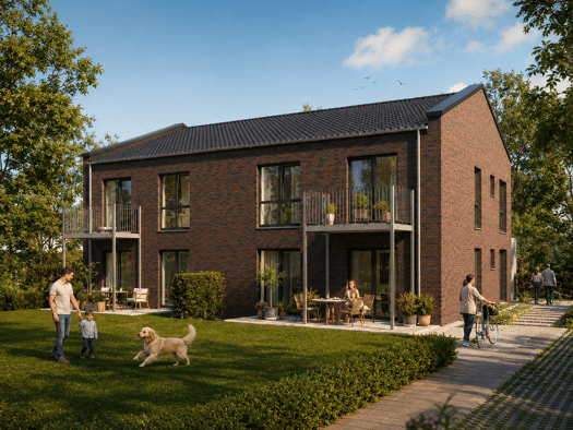 Terrassenwohnung zum Kauf provisionsfrei als Kapitalanlage geeignet 495.405 € 3 Zimmer 91 m² Bremer Straße 41 Buchholz Buchholz in der Nordheide 21244