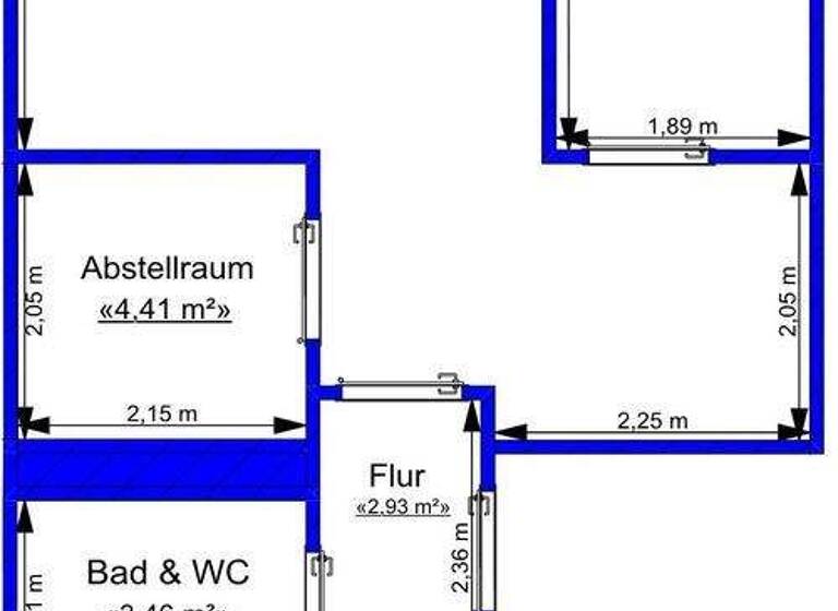 Wohnung zur Miete 328 € 2 Zimmer 56 m² 5. Geschoss frei ab 01.05.2026 Birkenstraße 44 Lusan Gera 07549