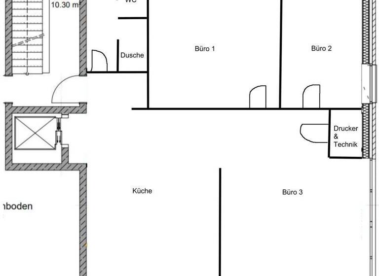 Bürofläche zur Miete 2.271 € 3 Zimmer 115 m² Bürofläche Pinneberg 25421