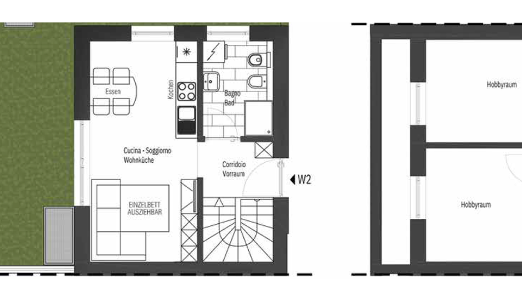 Wohnung zum Kauf 2 Zimmer 54 m² EG Toblach 39034