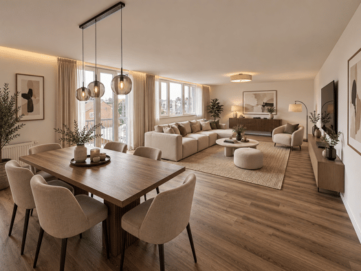 Wohnung zur Miete 1.890 € 3 Zimmer 154 m² frei ab sofort Bahnhofstr. 36 Sterkrade-Mitte Oberhausen 46145