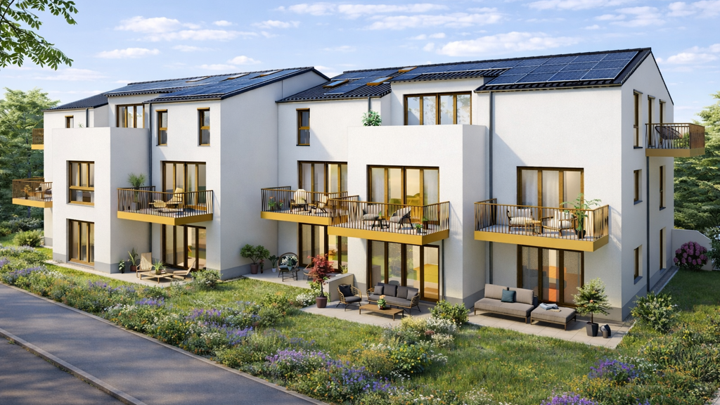 Wohnung zum Kauf - Neubau provisionsfrei 684.300 € 3 Zimmer 82,3 m² 1. Geschoss Von-Feury-Straße 12 Ebersberg 85560