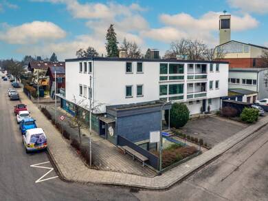 Wohn- und Geschäftshaus zum Kauf provisionsfrei als Kapitalanlage geeignet 2.650.000 € 742 m² 1.074 m² Grundstück Ottobrunn 85521