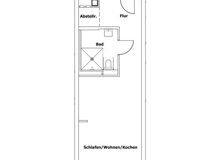 Studio zur Miete - Erstbezug nur mit Wohnberechtigungsschein 343 € 1 Zimmer 52,8 m² 1. Geschoss Ashdodstraße 4 Spandau Berlin 13587