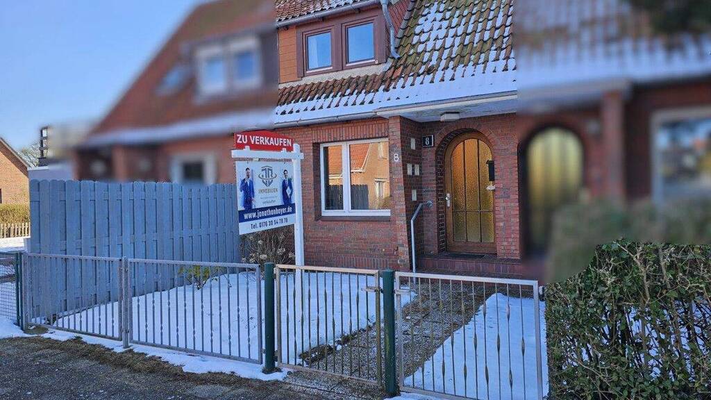Reihenmittelhaus zum Kauf 159.000 € 2 Zimmer 65 m² 383 m² Grundstück Sahlenburg Cuxhaven / Sahlenburg 27476