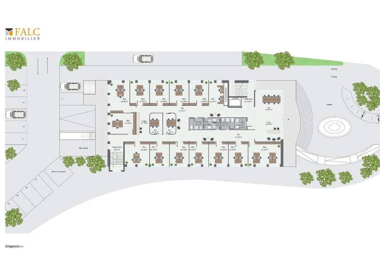 Bürofläche zur Miete - Erstbezug 370 m² Bürofläche Steinstraße 2 Gronau Gronau (Westfalen) 48599