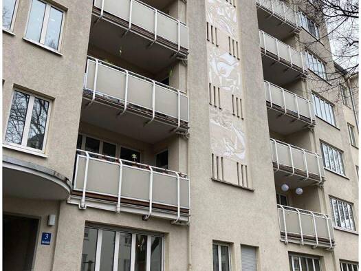 Wohnung zur Miete nur mit Wohnberechtigungsschein 408 € 1 Zimmer 35,5 m² 1. Geschoss frei ab 07.04.2026 Hohenzollernplatz 3 Schwabing-West München 80796