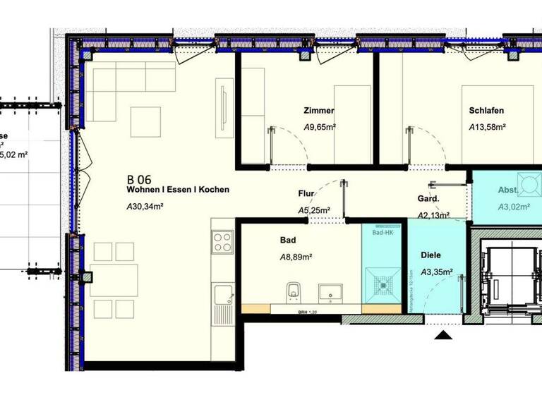 Wohnung zum Kauf provisionsfrei 377.000 € 3 Zimmer 81,6 m² 1. Geschoss frei ab 01.07.2027 Kürenz Trier / Petrisberg 54296