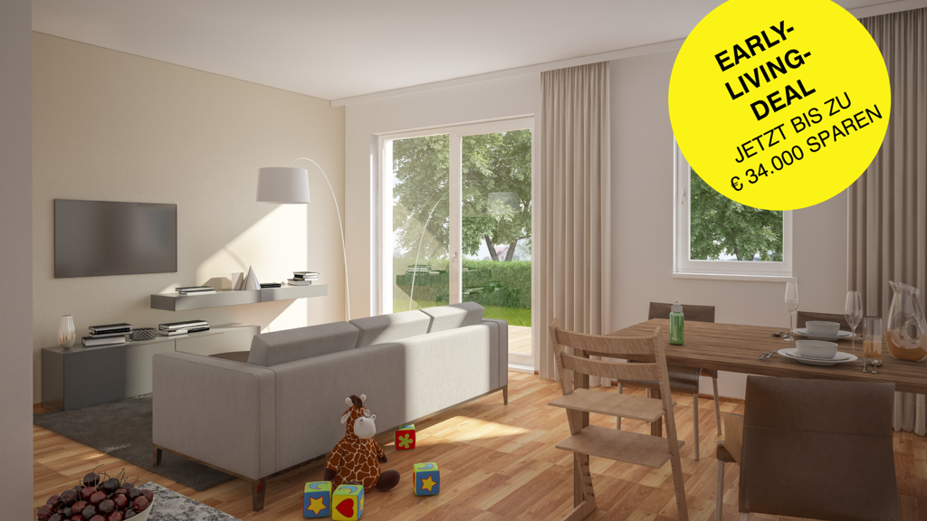 Wohnung zum Kauf provisionsfrei 368.001 € 3 Zimmer 64,2 m² EG Wien 1110