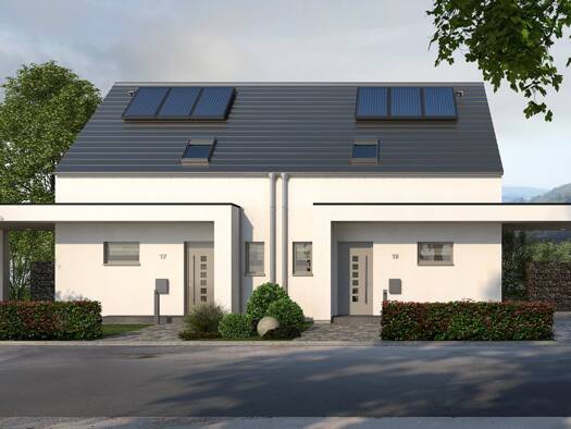 Doppelhaushälfte zum Kauf 416.869 € 4 Zimmer 123,2 m² 276 m² Grundstück Haßloch 67454