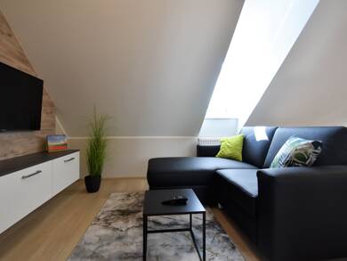 Wohnung zur Miete 995 € 2 Zimmer 45 m² Dachgeschoss Spessartstraße 30-32 Innenstadt Aschaffenburg 63743