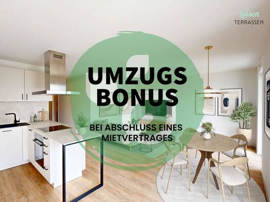 Wohnung zur Miete - Erstbezug 1.130 € 2 Zimmer 57,7 m² 3. Geschoss Rheinstr. 25a Darmstadt 64283