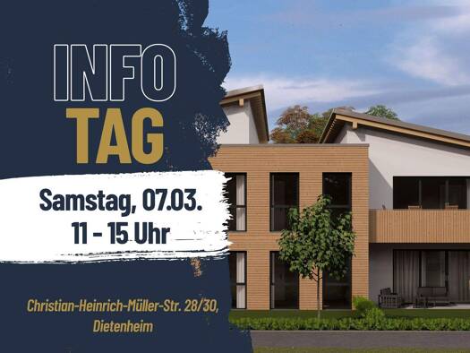 Wohnung zum Kauf - Neubau provisionsfrei 466.500 € 4 Zimmer 101,6 m² Dietenheim 89165
