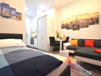Studio zur Miete Wohnen auf Zeit 1.045 € 1 Zimmer 21 m² Weißenburger Straße 28 Innenstadt Aschaffenburg 63741