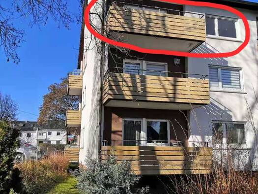 Wohnung zur Miete 1.000 € 2,5 Zimmer 53,7 m² Geschoss 2/3 frei ab 01.01.2026 Eglosheim Ludwigsburg 71634