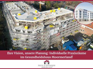 Praxisfläche zur Miete 6.050 € 12 Zimmer 360 m² Bürofläche Warsingsfehn Moormerland 26802